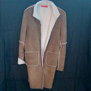 Anne Klein Sherpa coat